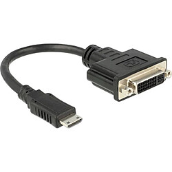 DeLOCK 65564 Adaptateur Mini HDMI 0,20 m Noir