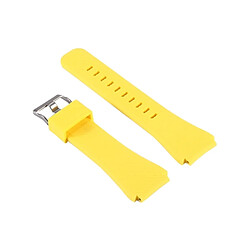 Acheter Wewoo Bracelet jaune pour Samsung Gear S3 Montre Classique Smartwatch en Silicone, Longueur: environ 22.4cm