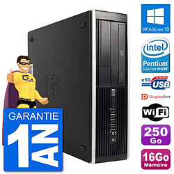 PC HP 8300 Elite SFF Intel G630 RAM 16Go Disque Dur 250Go Windows 10 Wifi - Occasion