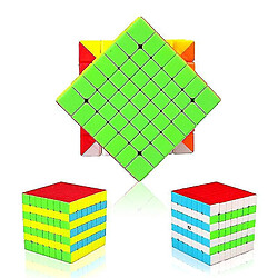 Universal 7x7x7 Magic Speed Stickers Innombrables Cubes Pro Puzzle Cube Brain Trailer Adulte Adulte Tourne en douceur 