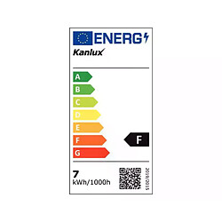 Avis Kanlux Spot LED GU10 PAR16 6,5W 530lm (61W) - Blanc Naturel 4000K