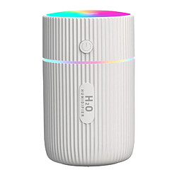 220 Ml Mini Mute Diffuseur D'air Purificateur De Brume Humidificateur D'air D'arôme Blanc diffuseur d'air d'humidificateurs ultrasoniques de lumière menée