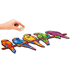 Acheter UNIDRAGON Puzzle en bois 193 pcs Playful Parrots Moyen 44x25 cm