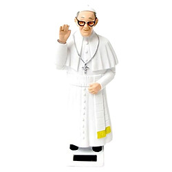 Totalcadeau Figurine animée du Pape à énergie solaire