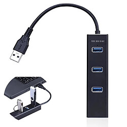 Tech Discount TD® Concentrateur usb Carte réseau hub 3.0 ethernet micro sd 3 ports multiprise multiple adaptateur transfert de données rapide