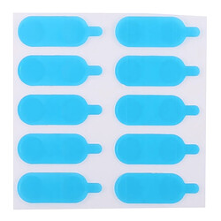 Wewoo 10 PCS Back Camera Arrière Lens avec autocollant pour Huawei P20 Lite / Nova 3e