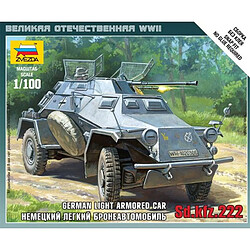 Zvezda Maquette véhicule blindé Sd.Kfz.222 