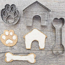 Scrapcooking 3 emporte-pièces - biscuits pour chien