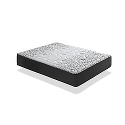 Dormalit Matelas 105X190 VERSAILLES Épaisseur 25 CM - Mousse haute densité - Système Multi-Zones de confort