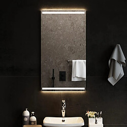 vidaXL Miroir de salle de bain à LED 50x90 cm