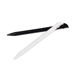 2x Stylet Stylo d'écran Tactile pour New 3DS LL/XL noir + blanc