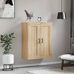 Avis Maison Chic Armoire murale,Meuble de Rangement,Armoire Suspendue chêne sonoma 69,5x34x90 cm bois d'ingénierie -MN15594