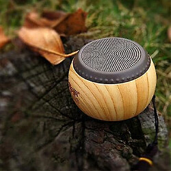 Universal Mini Wooden Wireless bluetooth Portable Outdooors Hands Free Speaker