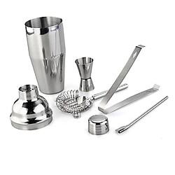 Set Cocktail Shaker Doseur Coffret 5 Pièce Accessoire de Barman Acier Inoxydable YONIS 