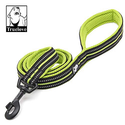 Universal Laisse de chien en nylon à filet de rongeur double titre de marche réfléchissante et sûre Entraînement à la marche pour chien de compagnie Laisse de plomb Stock 200 cm | Traction (vert) 