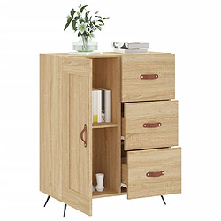 Acheter Maison Chic Buffet,Meuble de Rangement,commode pour salon,Cuisine chêne sonoma 69,5x34x90 cm bois d'ingénierie -MN97647