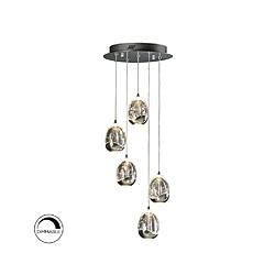 Schuller PLAFONNIER ROCIO 5 LED CHROME