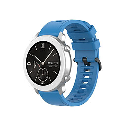 Wewoo Bracelet pour montre connectée de remplacement de Smartwatch en silicone Amazfit GTRtaille 20 mm bleu ciel