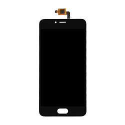 Wewoo Pièce détachée Meizu M5s / noir Meilan 5s Écran LCD + Tactile Digitizer Assemblée