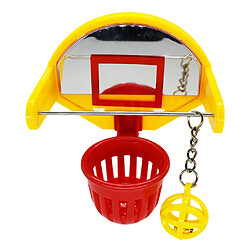 Aire de Jeux Truc Basket-Ball Empilage D'alimentation Jouet pour Conure Poulet Cage L'éducation Jouer Activité Pied Jouet