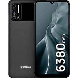 Doogee N40 Pro Smartphone 6.52" HD Helio P60 6Go RAM 128Go Android 10.0 Noir