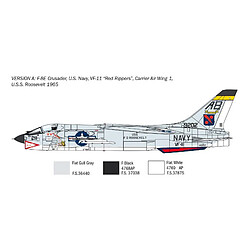 Avis Italeri Maquette Avion Vought F-8e Crusader