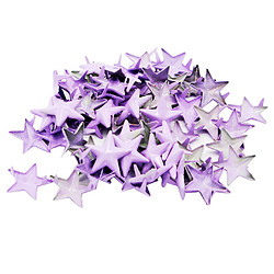 50 pcs étoiles studs métal griffe nailhead punk stud rivet spike bricolage artisanat violet