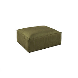 Acheter Lisa Design Stella - pouf en velours côtelé - style contemporain