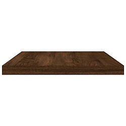 Acheter vidaXL Étagères murales 8 pcs chêne marron 40x20x1,5cm bois ingénierie