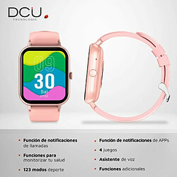 DCU TECNOLOGIC Montre intelligente DCU CURVED GLASS PRO Rose