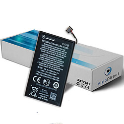 Visiodirect Batterie interne pour Nokia Lumia 800 1450mAh 