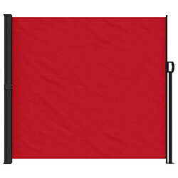 Avis Maison Chic Auvent latéral rétractable | Store latéral | Brise-vue latéral rouge 180x600 cm -GKD90246