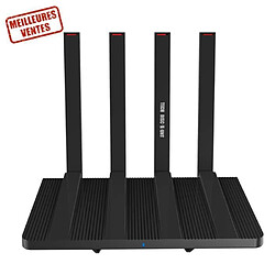 Tech Discount Routeur sans fil gigabit haute puissance à travers le mur WiFi6 full gigabit bi-bande signal domestique 1800M 5G 