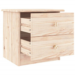 Avis vidaXL Table de chevet ALTA 41x35x41 cm bois de pin massif