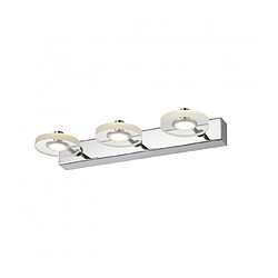 Luminaire Center Applique murale moderne Harmony Chrome en métal Coloris : Chrome Matèriau : Aluminium, acrylique, alliage métallique Hauteur en Cm : 5,2 Longueur en Cm : 38,5 Largeur en Cm : 16,5 IP : 21 Type d'ampoule :