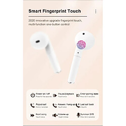 Acheter Universal Sans fil bluetooth 5.0 bouchons d'oreille stéréo sport jeux casque stéréo écran LED pour IOS Xiaomi Samsung Huawei