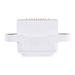 Wewoo Connecteur de port de charge 10 PCS pour iPad mini / mini 2 / mini 3 blanc