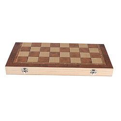 Jeu échecs en bois Jeu société traditionnel Chess