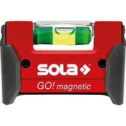 Fp Aimant mini niveau à bulle Go Magnet Clip 75cm Sola 