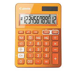 Calculatrice Canon LS123K orange