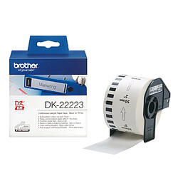 Brother DK-22223 étiquette à imprimer Blanc