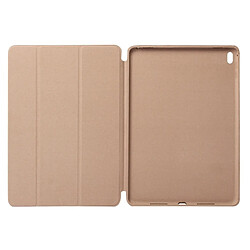 Acheter Wewoo Smart Cover or pour iPad Pro 9,7 pouces Housse en cuir de couleur unie à rabat horizontal avec support à trois rabats et fonction réveil / veille