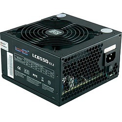 Bloc d'alimentation ATX PFC LC-Power SUPER SILENCE LC6550 V2.3, noir, 550W, 80 PLUS® BRONZE