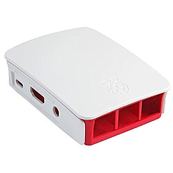 Raspberry Pi 2 / Pi 3 / Modèle B+ logement, blanc/rouge