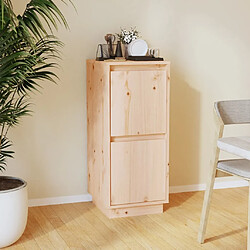 Maison Chic Buffet,Meuble de Rangement,commode pour salon,Cuisine 31,5x34x75 cm Bois massif de pin -MN42930