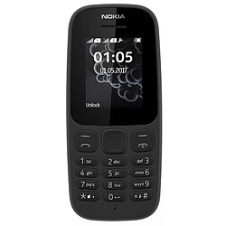 Nokia 105 (2017) Double Sim Noir 