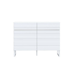 Acheter Bestmobilier Sofia - buffet bas - blanc mat - 110 cm