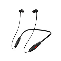 LUUCOZK Écouteurs Bluetooth 5.2 tour de cou sans fil pour appels - Noir 