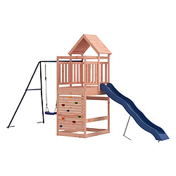 Maison Chic Aire de jeux d'extérieur | Maisonnette de jeu | Maison pour enfants bois massif de douglas -GKD32604