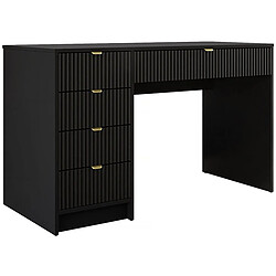 Habitat Et Jardin Bureau - Tireno - 120 cm x 76 cm x 55 cm - Noir